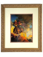 Maxfield Parrish PRINCESS PARIZADE Print