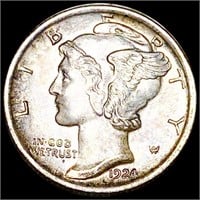 1924 Mercury Silver Dime UNCIRCULATED