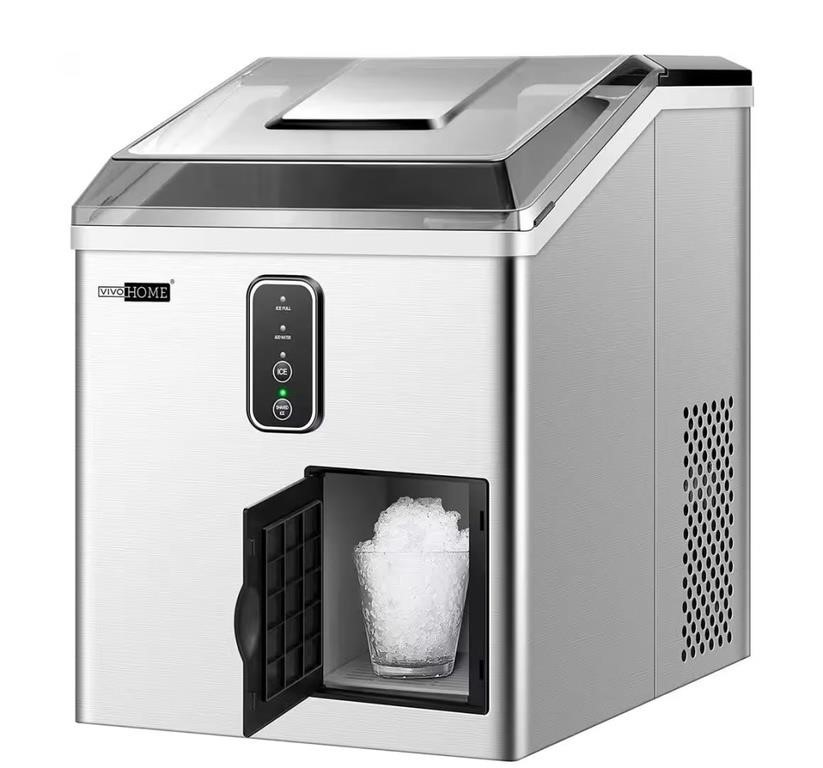 33 lb. 2 in 1 Portable Ice Maker in Stainless