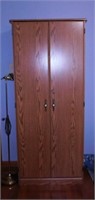 Sauder 2 door utility storage cabinet,