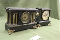 (2) Mantle Clocks Unknown Brand/Maker