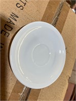 Bid X180 White Saucers 4-7/8"