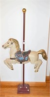 Wooden Carousel Horse Approx. 6ft. T