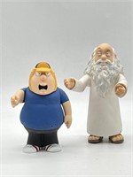 Family Guy Series Chris and God Figures