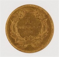 1861 NGC MS62 G$1