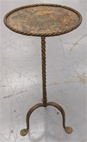 Cast Iron Plant Stand, 25" H