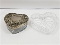Heart Trinket Box and Dish