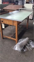 oak drafting table