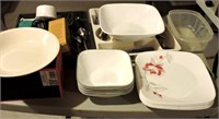 Correll Dishes, Flatware, Etc