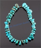 Navajo Turquoise Nugget Necklace