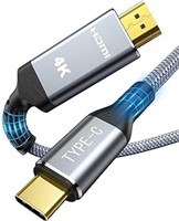 USB C to HDMI Cable 6ft,Snowkids Type-C USB C to