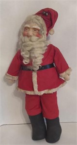 Vtg. Sock Santa Doll (25" Tall)
