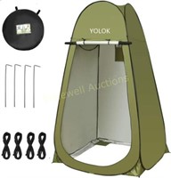 YOLOK Pop Up Privacy Tent  Portable (Green)