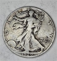 1929 d Walking Liberty Half Dollar