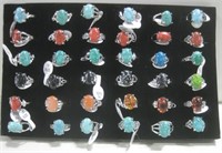 Assorted Fashion Costume Jewelry Rings