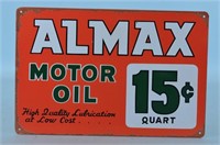 Almax Metal Sign