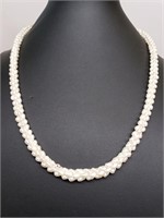 Woven Natural Pearl Necklace