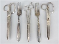 Collection of KEEN KUTTER Scissors & 2-Forks