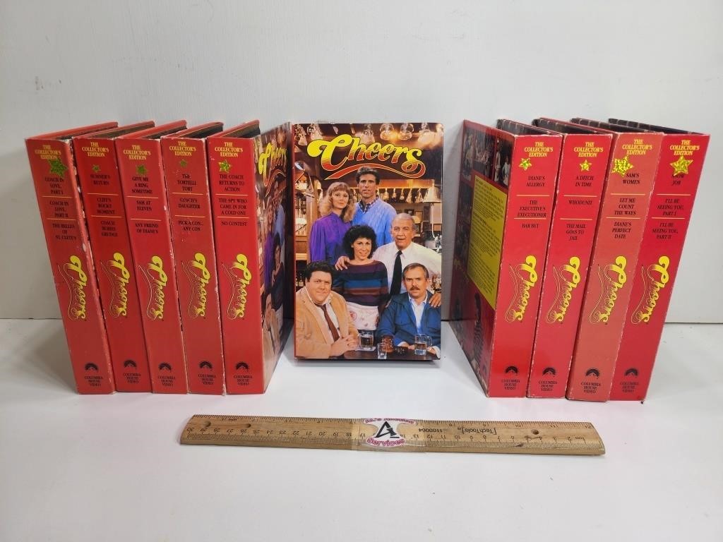 Cheers Collector's Edition VHS Tape Set