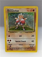 1999 Pokemon Hitmonchan Holo #7 Scratch