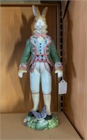 Vintage Fitz & Floyd Old World Rabbit Figurine