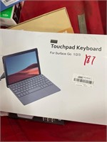 Touchpad keyboard