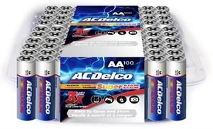 ACDelco AA Batteries Super Alkaline AA Battery