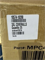 (25) Jagshield Disposable Coveralls XL
