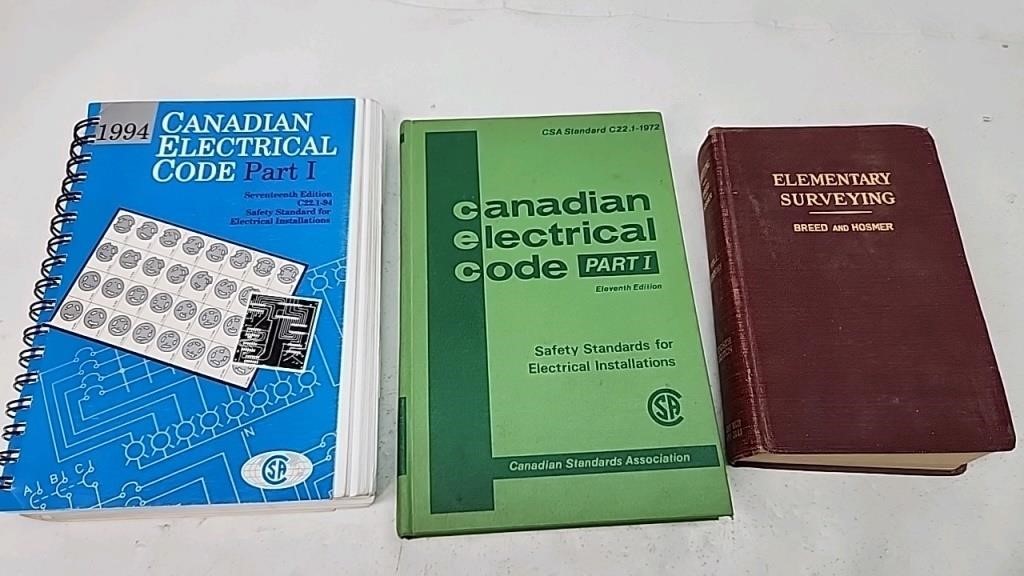 Canadian electrical code & elementary surveying