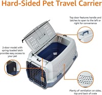 2-Door Hard-Sided Dogs, Cats Pet Travel Carrier
