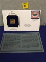 1918 Air Mail 22kt Gold Replica