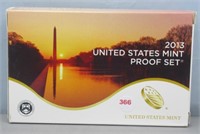 2013 U.S. Mint Proof Set.