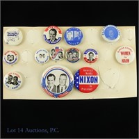 1968 Nixon - Agnew Political Pins (13)