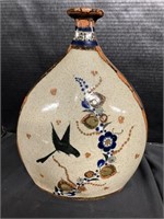 Tonala Mexican Pottery Shoulder Vase.