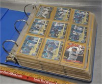 2001 Topps baseball cards in binder, see pics