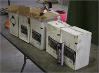 (5) Boxes of SRW Adhesive, Some Partial