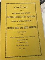 1859 Stanley Price List of Boxwood and Ivory