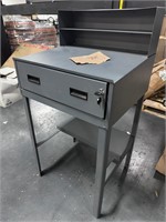 METAL UTILITY DESK WITH LOCK AS SHOWN B71