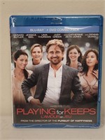"PLAYING FOR KEEPS" NEW BLU-RAY & DVD COMBO