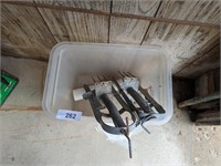 (2) Metal Mole Traps