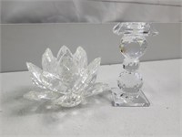 CRYSTAL CANDLESTICKS