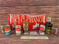 Adv. Cans, Tins & Misc.