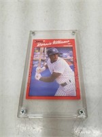 1990 Donruss Bernie Williams Baseball Card