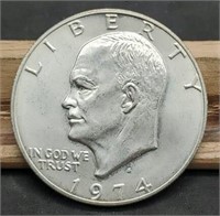 1974-S Ike Silver Dollar