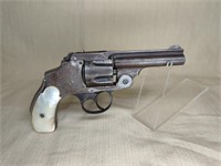 S&W HAMMERLESS 5 SHOT 38 CAL. REVOLVER