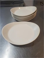 OVAL CHINA DISHES 7"