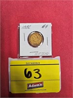 1882 LIBERTY 5 DOLLAR GOLD PIECE