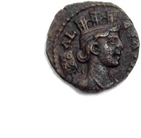 198-268 AD Alexandria Troas AU / UNC AE19