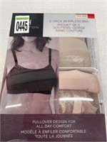 HALSTON WOMENS 2 PACK OF BRAS MEDIUM