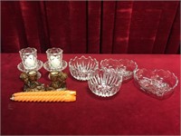 Candle Holders & Candy Dishes